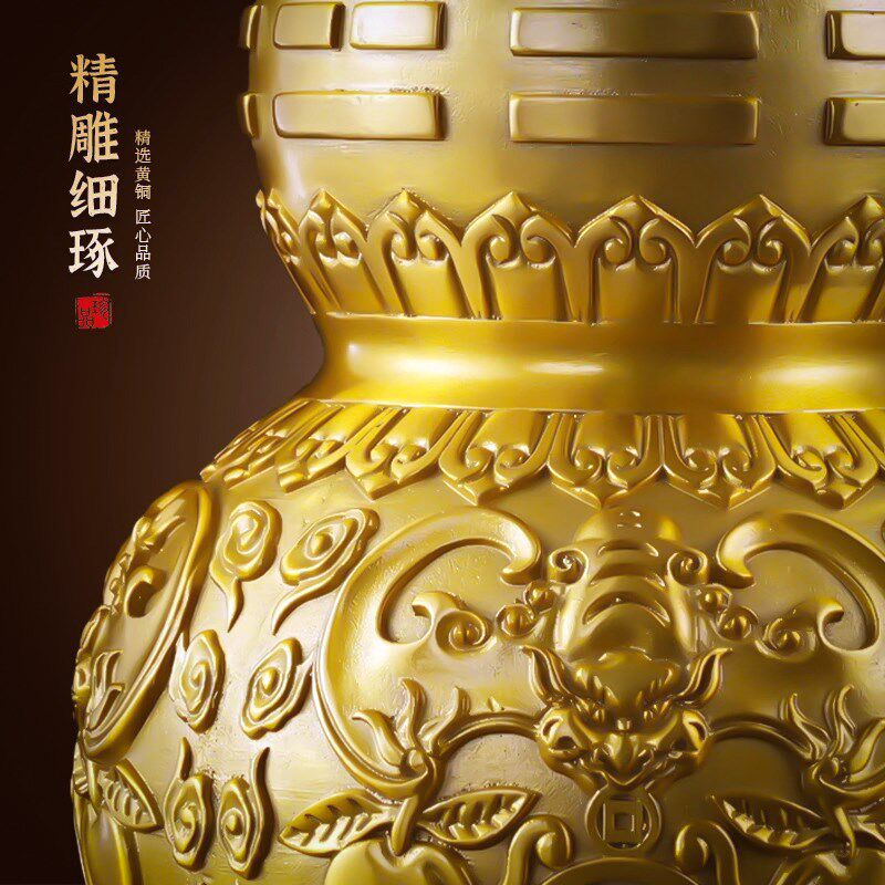 纯铜天医九龟八卦葫芦开盖空心五黄二黑病符位镇宅摆件招财纳福