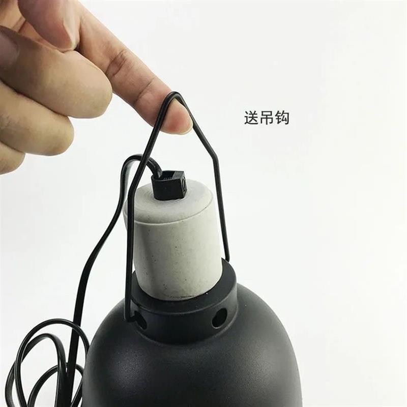 宠物保温灯罩鹦鹉鸟类保温灯罩养殖取暖灯泡红外线加热灯鸟笼群笼