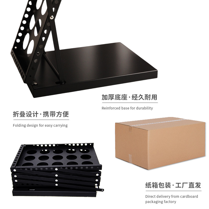 A4折叠资料架展会宣传册展示架杂志架落地网红杂志书架立式收纳架