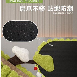 摇钱树猫抓板剑麻椭圆盆大加宽耐用磨抓不掉屑英短猫窝一体磨爪盆