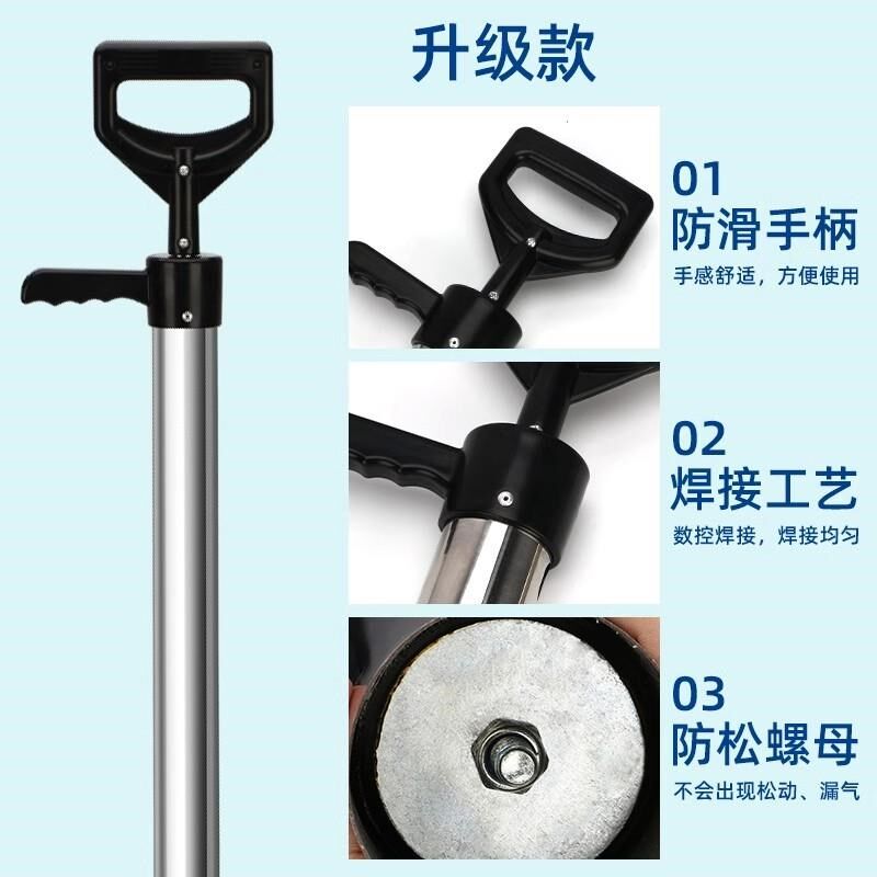 不锈钢抽虾器赶海工具套装海肠抽皮皮虾抽虾筒蛏子泸沽虾沙滩工具