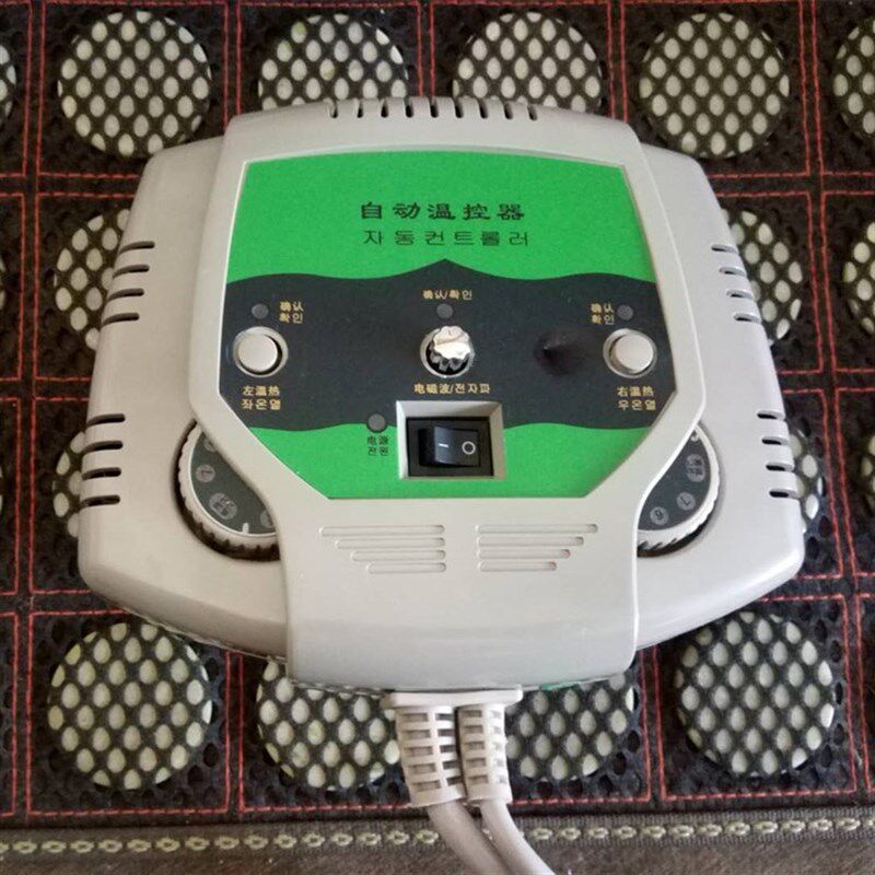 厂家直销双温双控加热玉石床垫电源开关数字温控器碳纤维加热线