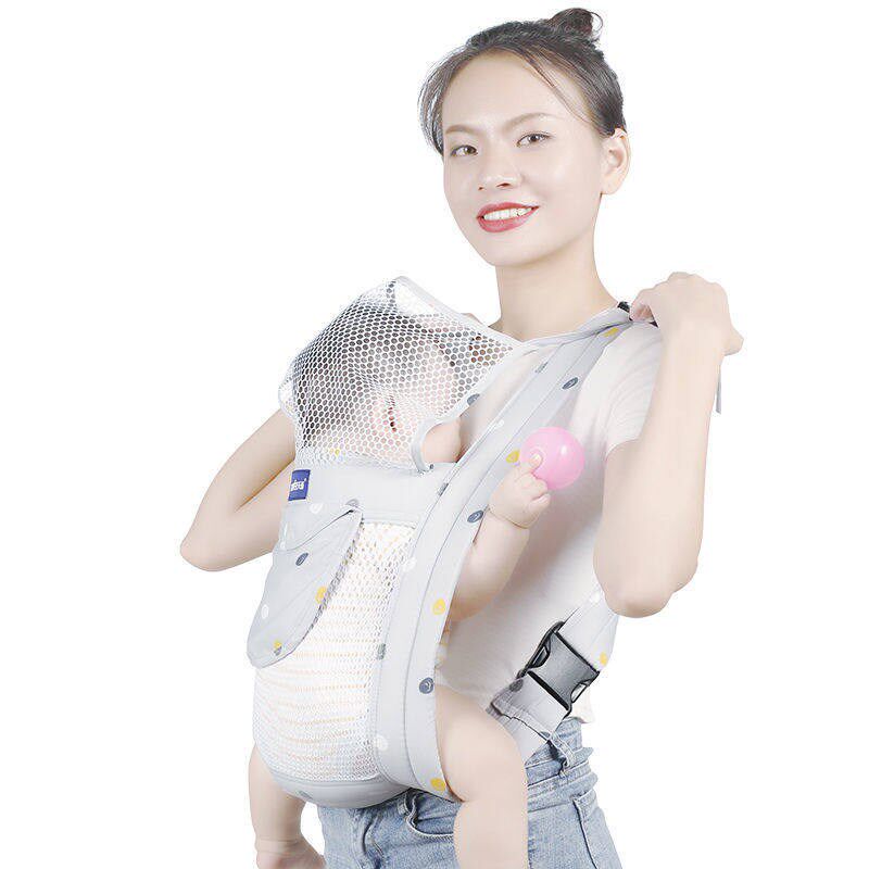 传统背孩子婴儿背带简易四爪宝宝老式新生儿前抱式后背式背带背袋