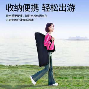 懒途折叠椅子户外钓鱼凳便携式躺椅沙滩椅办公室午休椅野外露营椅