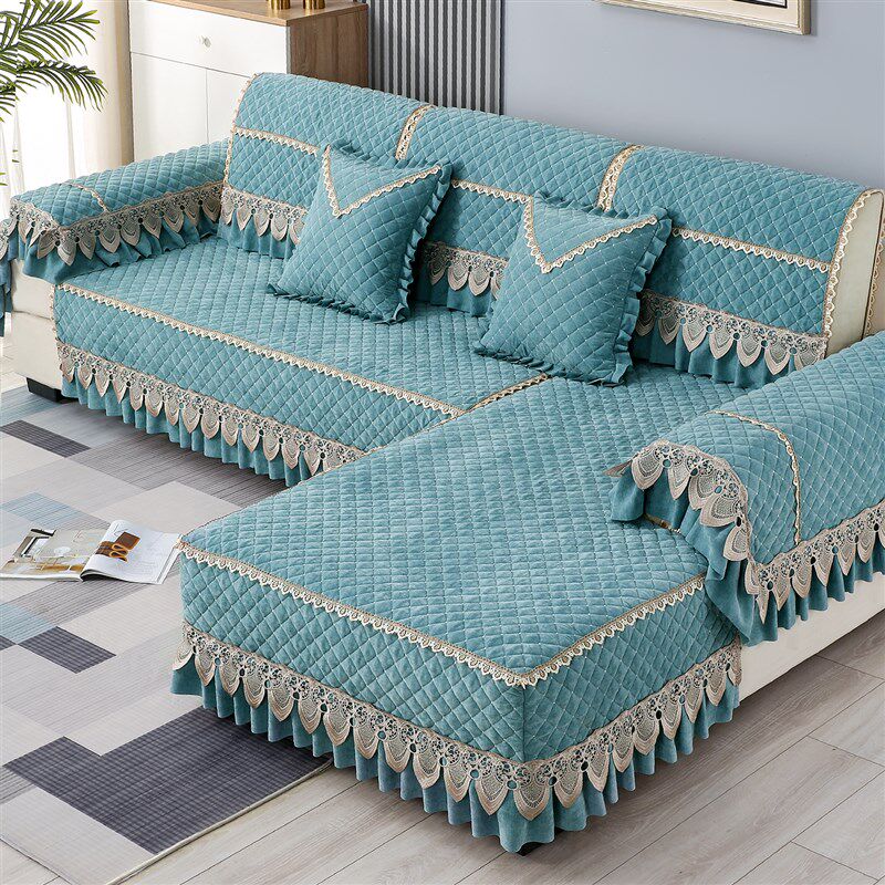 沙发套罩四季通用定制座欧式新中式三坐一贵妃全包新款2025沙发垫