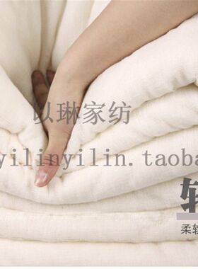 丝绵定做秋冬丝棉花床褥棉垫被/床垫褥子/棉絮/棉垫被5-6斤加厚