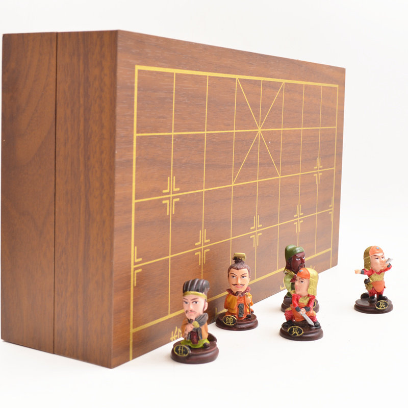 中国象棋三国人物象棋脸谱民族风北京特色送老外的礼物外国人礼品