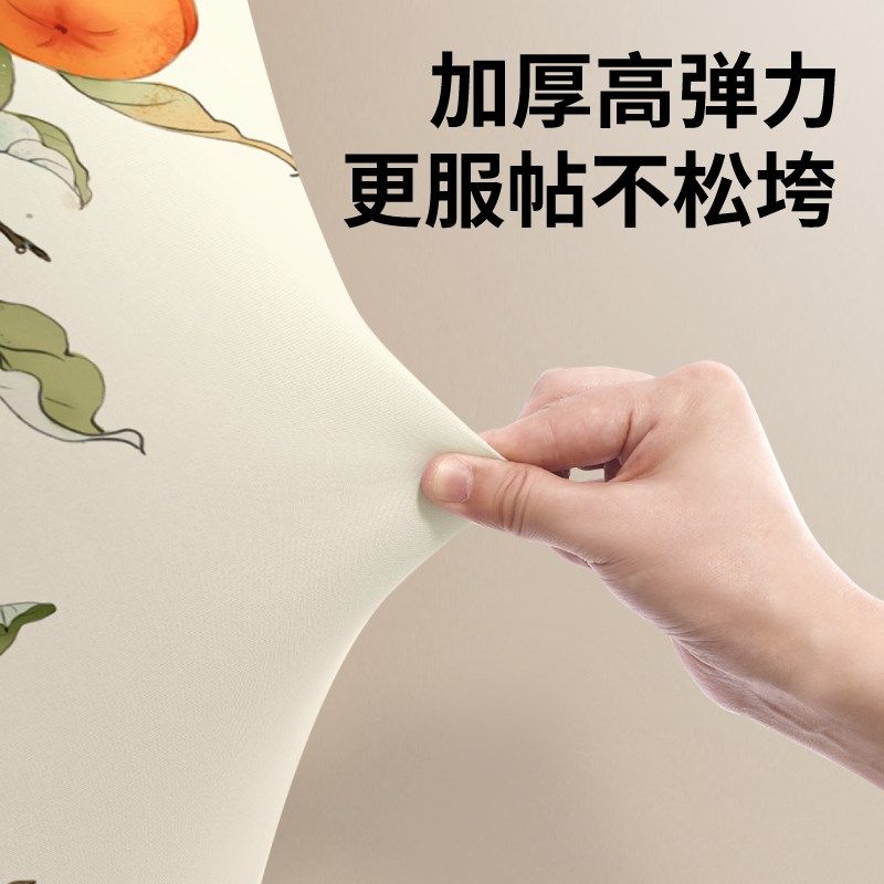 空调防尘罩2024新款立式柜式大金专用圆柱形客厅布料盖布内机罩套