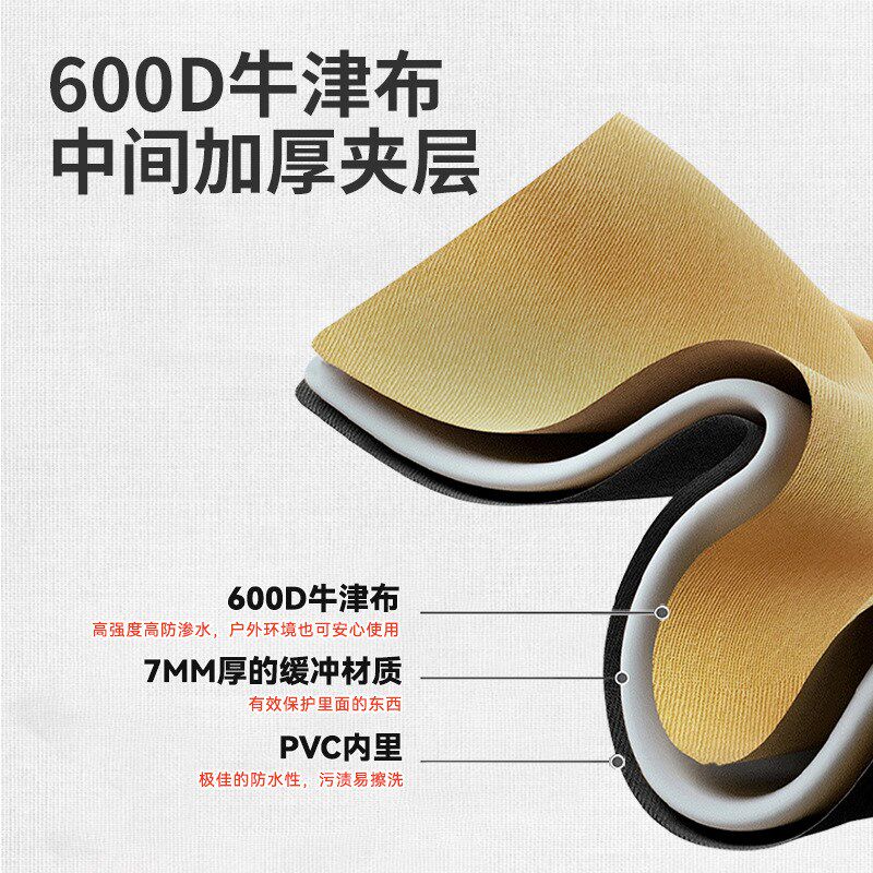 户外露营装备收纳包600D牛津布大容量手提整理包杂物袋旅行收纳包