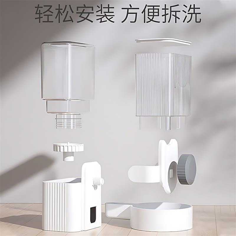 喂鸟食器鸽子自动鸟用饮水器鹦鹉芦丁鸡宠物挂式鸟溅食盒防撒防