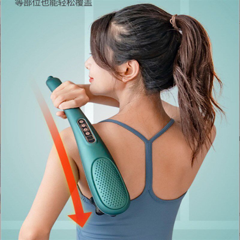 按器手持电动按棒肩颈敲打颈椎腰部经络捶背器经络拍打棒
