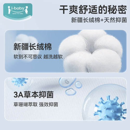 ibaby恒温婴儿睡袋宝宝夹棉分腿睡袋儿童防踢被秋冬加厚