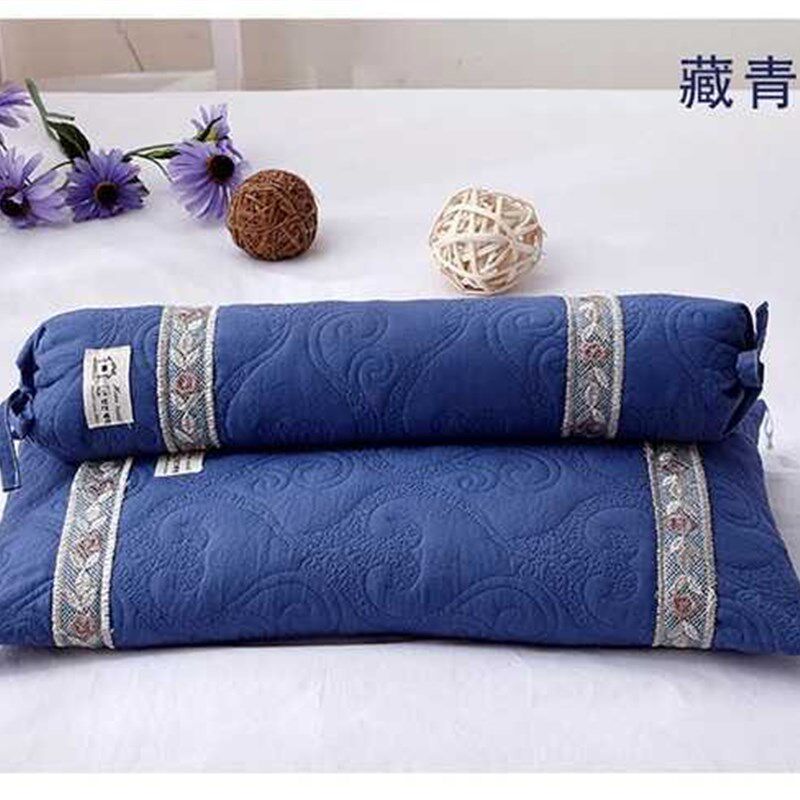 新疆伊犁薰衣草枕头助眠安神荞麦睡眠枕头护颈椎父母老年人保健枕