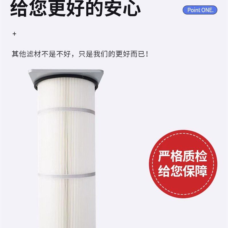 工业六耳快拆方盖滤筒粉末除尘器喷砂抛丸机静电喷涂喷粉喷塑滤芯