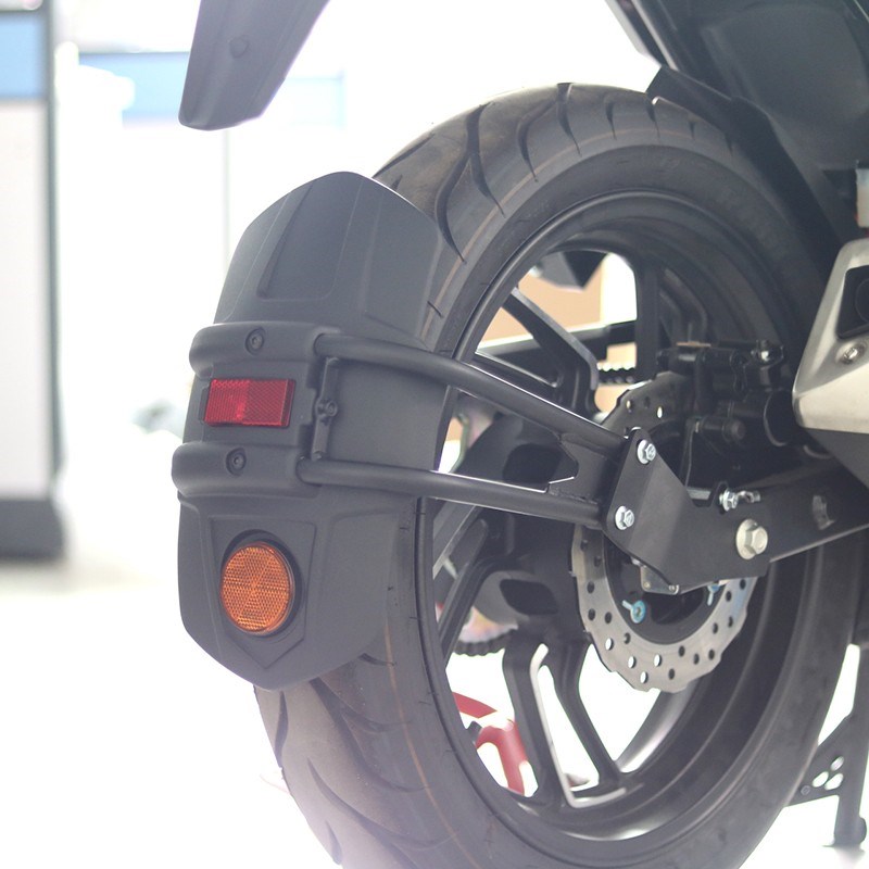 适用春风500sr 后挡泥板挡水板挡泥瓦后盾后轮挡泥改装配件摩托车
