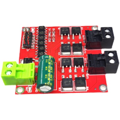 12V24V 12A双路直流电机驱动模块板器 H桥 秒L298N BTS7960大功率