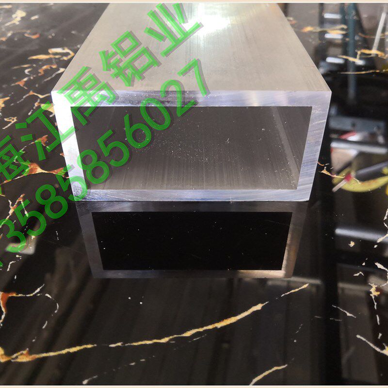 厂家直销100*50*5铝合金方管  铝方通 铝方管 自产自销 零切米价