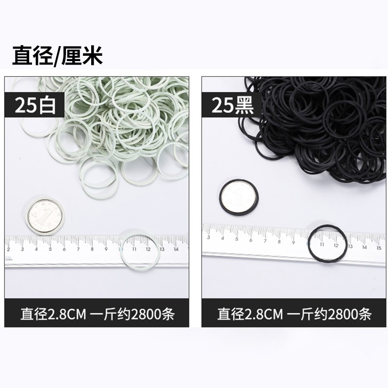 整件批60斤发装高弹力橡皮筋耐用黄色橡皮圈牛皮筋工业用胶圈橡筋