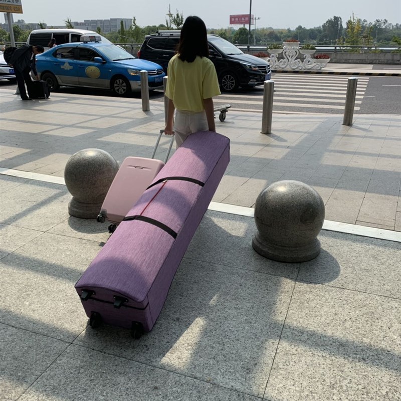 古筝箱带轮子滑轮常规163-21弦古筝适用加厚轻便咕噜定制加轮