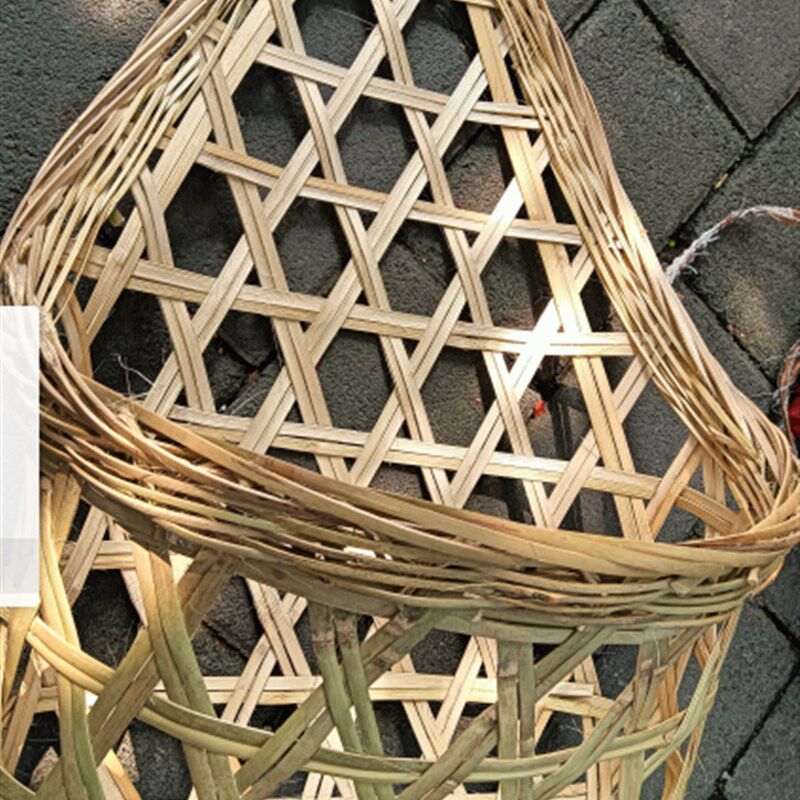 竹编篮子 竹编织品 竹瓢 箩筐 竹瓢篓 厨房专用 收纳筐 装饰 包邮