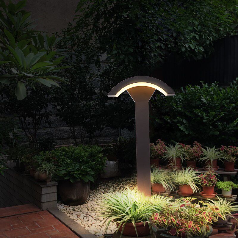 简约led户外壁灯防水庭院灯个性创意室外感应阳台壁灯门口灯墙灯