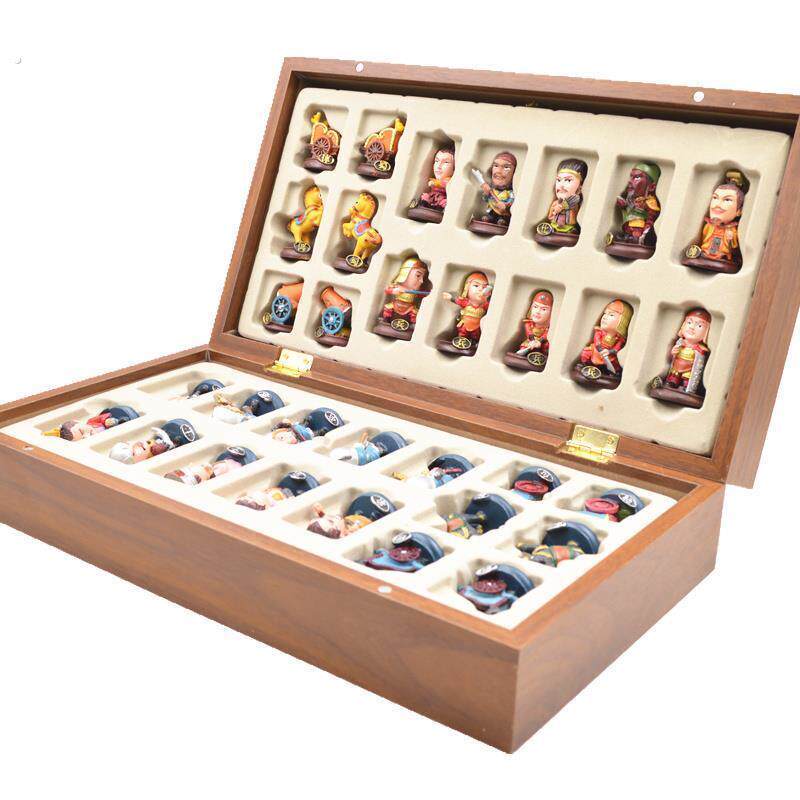 三国人物象棋中国创意脸谱民族风北京特色送老外的礼物外国人礼品
