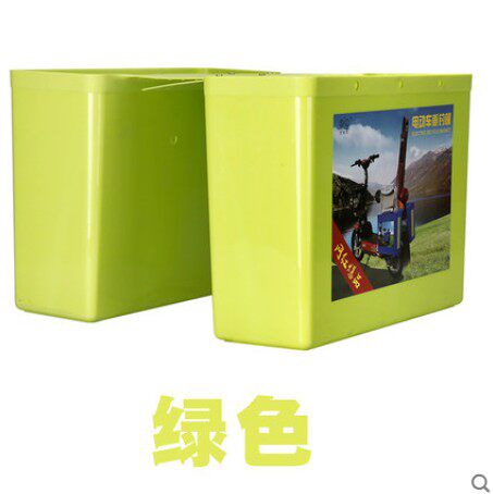 加厚钓鱼鱼护箱电动车垂钓筐防水框多功能钓椅包可调自行车后驮包