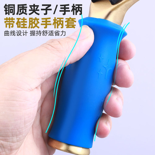 铜制玻璃刮水器35cm 防滑玻璃刮刀擦窗器清洁工具