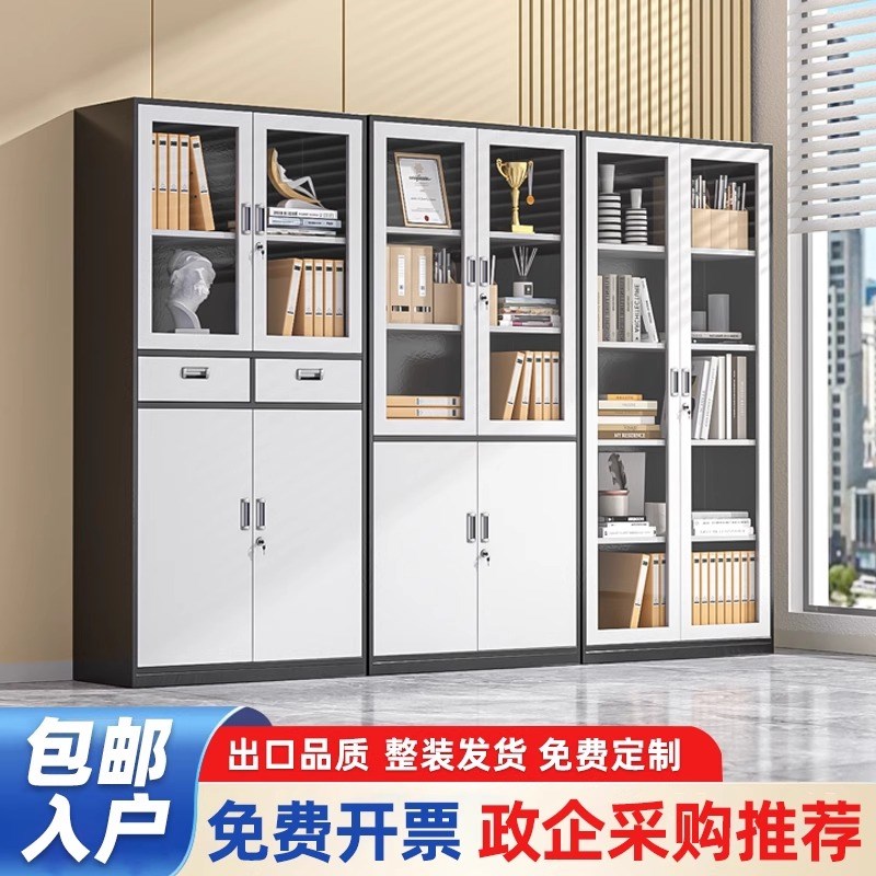 财务对开门凭证柜铁皮柜文件柜办公室资料柜档案柜收纳柜储物柜子