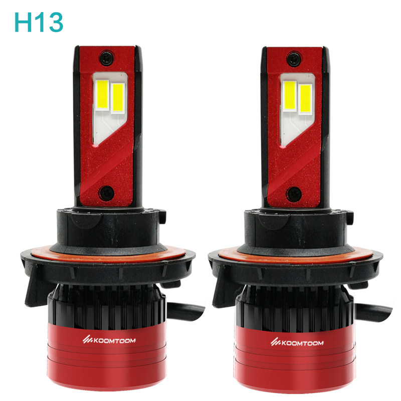 酷兔汽车led大灯h13悍马H2H3科迈罗F150改装远近光牧马人9007灯泡