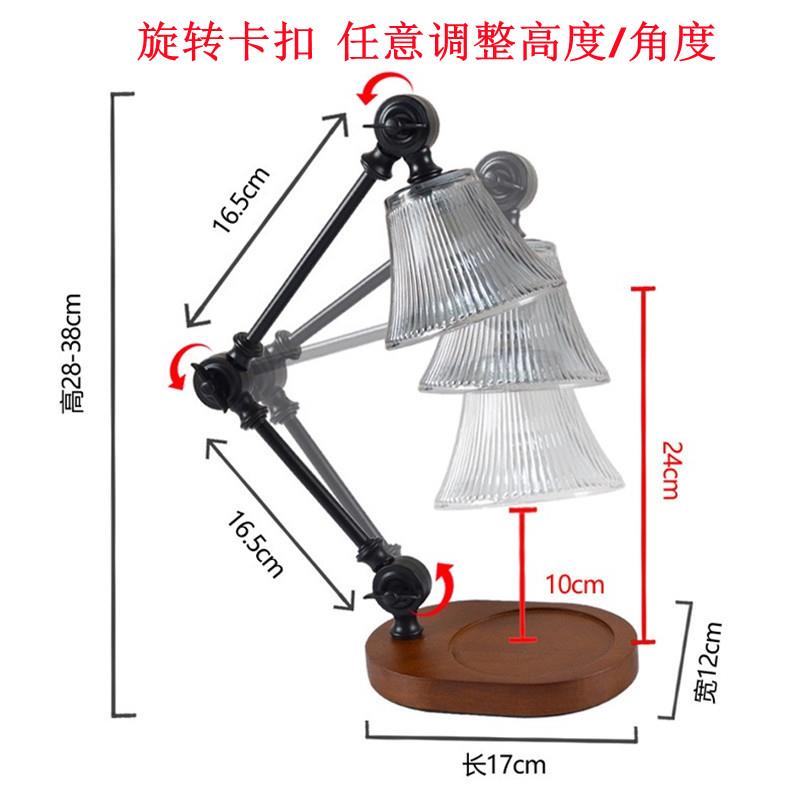 复古融蜡灯升降可调光定时融烛灯无火香薰灯蜡烛融灯卧室氛围台灯