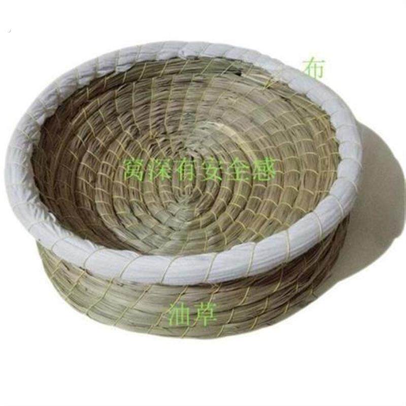 草编母鸡下蛋窝家用鸡舍稻草鸡窝养殖场鸡鸭产蛋窝信鸽生蛋孵化窝