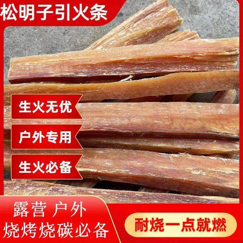 德国品质松明子引火条引火柴烧烤生火条松光木引火木炭引燃器户外
