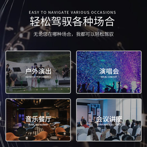 新款专业音频信号分配器二进十二出全卡龙平衡输入输出音频分信器