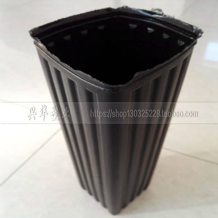 加厚脐橙营养钵方型育苗钵细高型方口育苗杯柑橘营养杯育苗盆