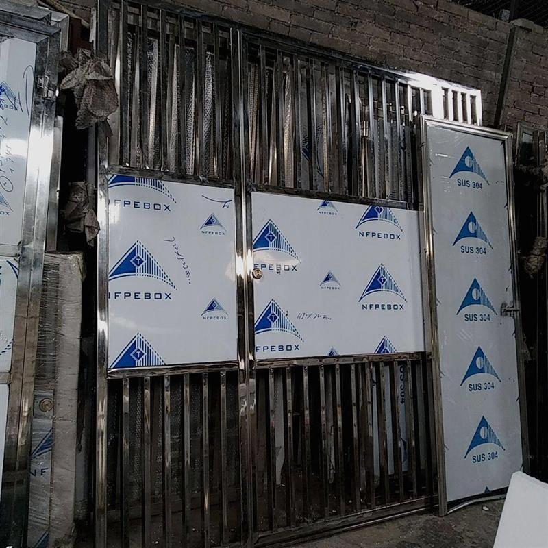 【香港包邮直运】平开门不锈钢防盗门栅栏门。不锈钢门304单门