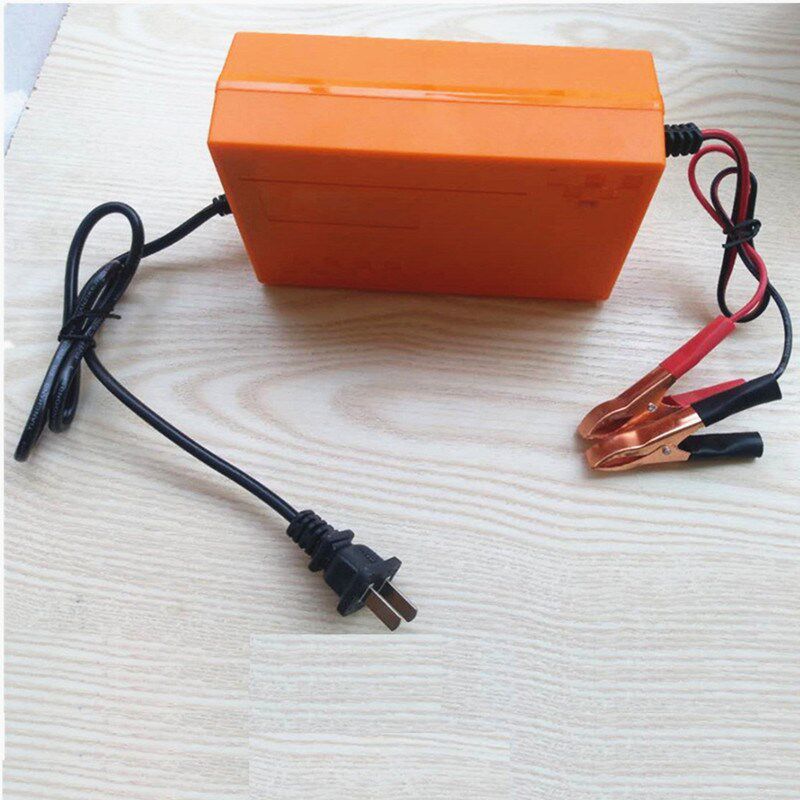 12V智能充电器12V45AH电瓶12v60ah汽车摩托电瓶12V6A充电器6A电流