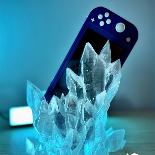 Switch lite ns创意底座水晶装饰架子展示摆件周边配件氛围支架