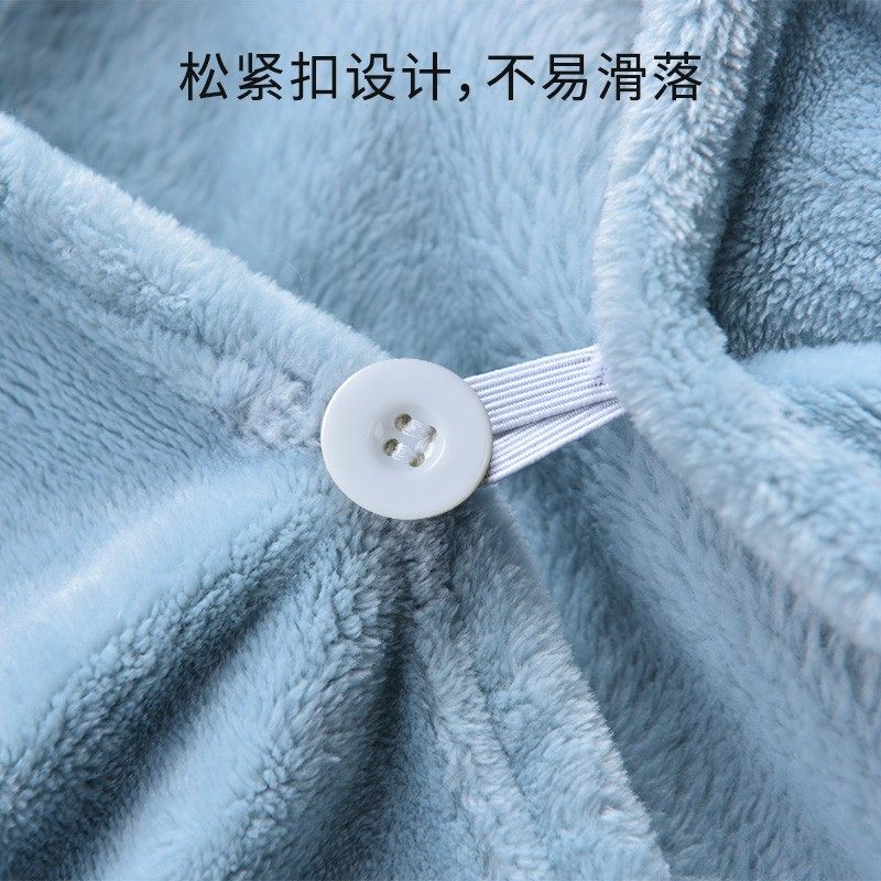 披肩毛毯可穿毯子午睡办公室冬季加厚珊瑚绒连帽多功能斗篷懒人毯