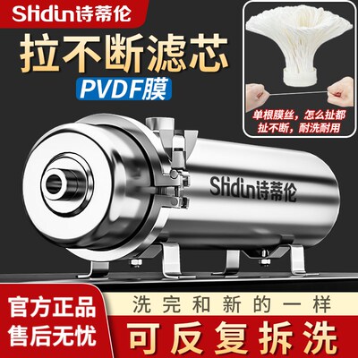 诗蒂伦超滤净水器全屋中央自来水井水过滤机器家用直饮水厨房PVDF