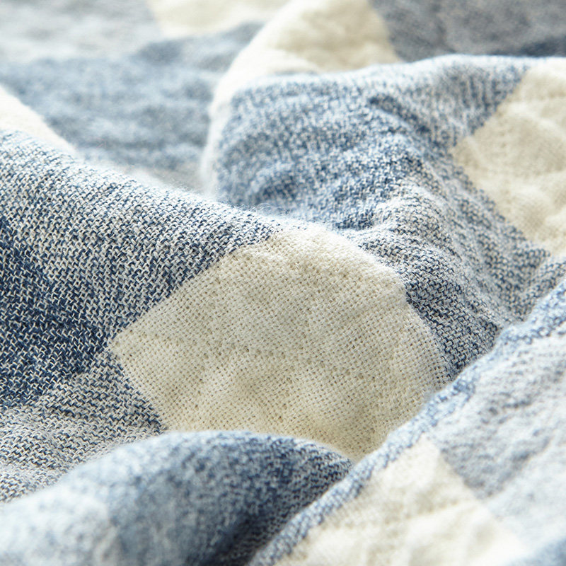 纯棉纱布毛巾被子夏季单人双人盖毯薄款办公室空调午睡沙发小毯子