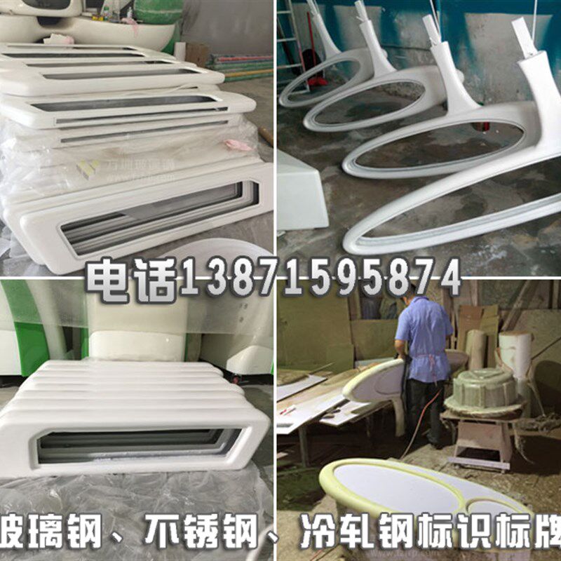 白色医院路线指示吊牌/商场挂顶灯箱标识牌/超市双面镂空发光标牌