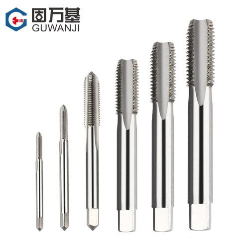 机用丝攻高速钢直槽机用丝锥全磨制手用丝攻锥螺纹工具钻头M2-M12