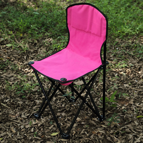 索尔诺折叠椅凳子户外便携式沙滩椅 靠背钓鱼椅凳 马扎小凳子