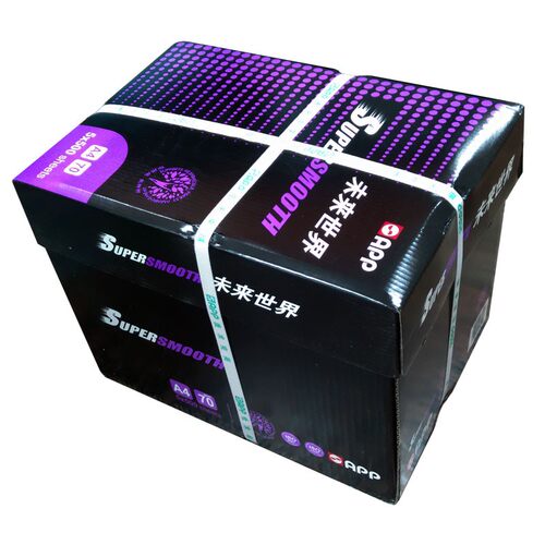 亚龙APP未来世界A4复印纸70g80克打印白纸单包500张草稿纸5包整箱
