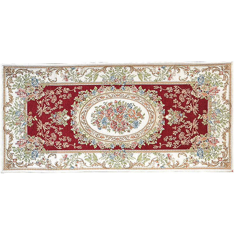 欧式田园 地垫进门 入户玄关垫防滑地垫 耐磨可水洗门垫 电脑椅垫