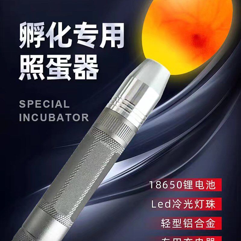 照蛋器手电筒验蛋孵蛋孵化机器专