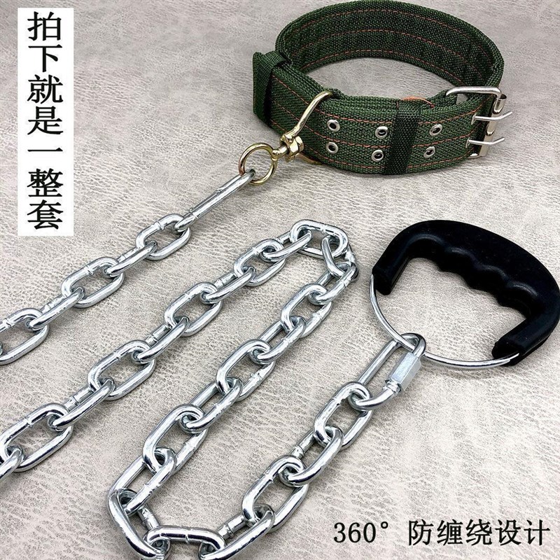 304不锈钢狗链狗狗牵引绳狗绳加长拴狗链条狗链子大型中型犬防锈
