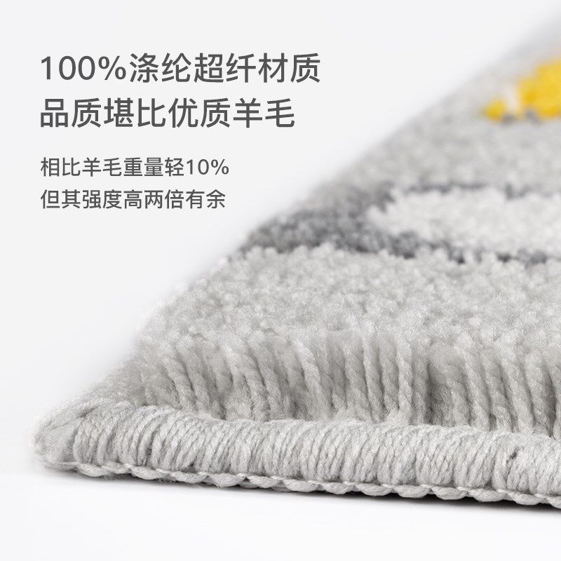 捷克设计浴室吸水地垫卡通动物卫生间进门口脚垫厕所卧室地毯防滑