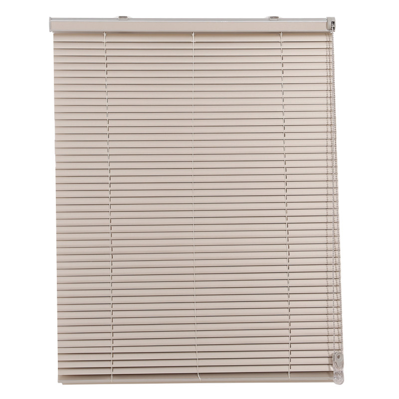 卫生间PVC百叶窗帘拉珠卷帘S防水卧室升降厨房透气全闭合遮光定制